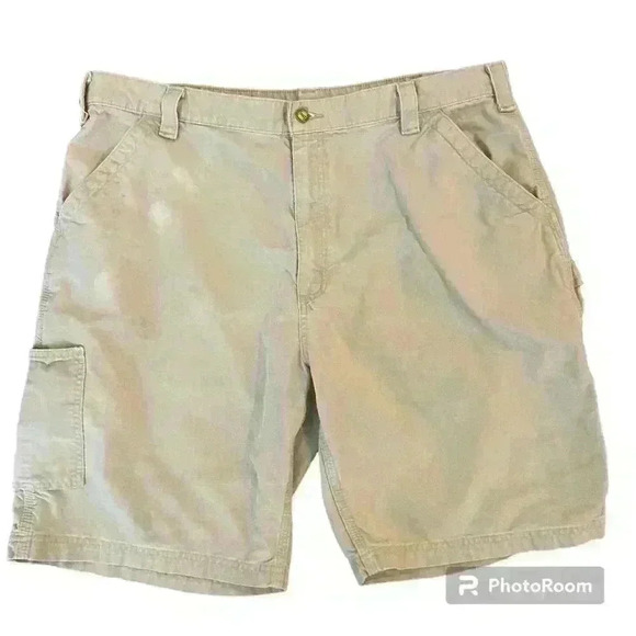 Carhartt Mens Cargo Carpenter Shorts Size 42 Workwear Outdoors Original Fit B147 - Picture 1 of 10